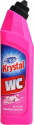 KRYSTAL WC ČISTIČ 750 ML RŮŽOVÝ 